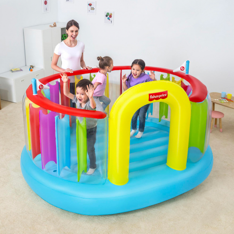 Opblaasbaar springkasteel voor kinderen Bestway Bouncetopia 93561 Aanbieding