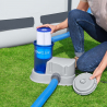 Transparante cartridge filterpomp voor bovengronds zwembad Bestway Flowclear 58675 Korting