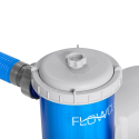 Transparante cartridge filterpomp voor bovengronds zwembad Bestway Flowclear 58675 Kortingen