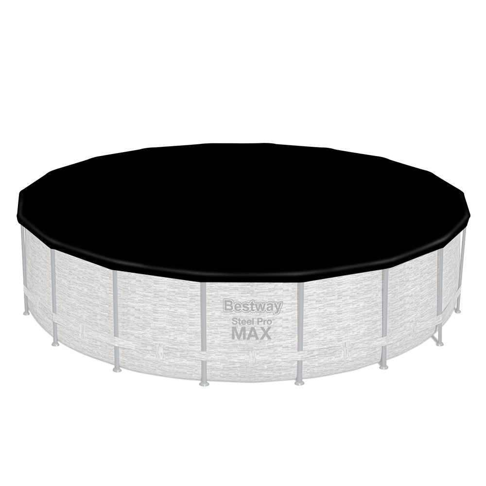 Afdekzeil voor rond bovengronds zwembad 549 cm Bestway 58039