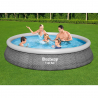 Bovengronds rond zwembad 396x84 cm met rotan effect Bestway Fast Set 57376 Verkoop