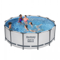 Bestway rond bovengronds zwembad Steel Pro Max Pool Set 396x122 cm 5618W Aanbieding