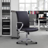 Elegante ergonomische bureaustoel van staal en kunstleer Cursus Catalogus