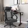 Sportieve ergonomische in hoogte verstelbare kunstlederen gaming bureaustoel Le Mans Moon  Verkoop