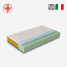 Traagschuim eenpersoons matras 7 zones met afneembare hoes 25cm 80x190cm Veradea Aanbod