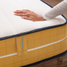 Traagschuim eenpersoons matras 7 zones met afneembare hoes 25cm 80x190cm Veradea Kortingen