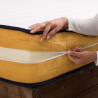 Traagschuim eenpersoons matras 7 zones met afneembare hoes 25cm 80x190cm Veradea Catalogus
