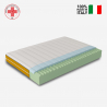 Twijfelaar traagschuim matras 7 zones met afneembare hoes 25cm 120x190cm Veradea Aanbod