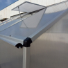 Polycarbonaat aluminium tuinkas met openslaande deuren 183x185x205 cm Vanilla Keuze