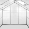 Polycarbonaat aluminium tuinkas met openslaande deuren 183x185x205 cm Vanilla Aanbod