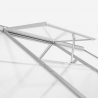 Polycarbonaat aluminium tuinkas met openslaande deuren 183x185x205 cm Vanilla Kortingen
