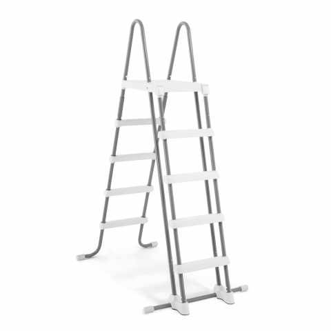 Zwembad ladder Intex 28077 ex 28074 hoogte 132cm met afneembare treden