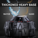 Grondbokszak met zand water basis Kombat Model