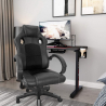 Ergonomische Sportieve stoel gaming kantoor kunstleer in hoogte verstelbaar Le Mans Verkoop
