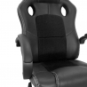 Ergonomische Sportieve stoel gaming kantoor kunstleer in hoogte verstelbaar Le Mans Kortingen