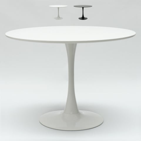 ronde tafel 100cm bar keuken eetkamer modern design scandinavisch Tulipan Aanbieding