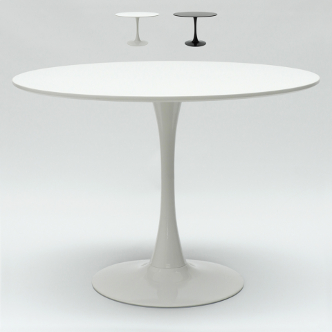 Ronde tafel Tulipan van 100cm in modern Scandinavisch design  Aanbieding