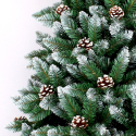 Kunstmatige versierde ecologische kerstboom 210 cm Tampere
