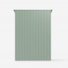 Tuinhuis schuur van groen gegalvaniseerd plaatstaal 143x89x186 cm Amalfi NATURE Keuze