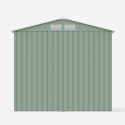 Tuinhuis schuur van gegalvaniseerd plaatstaal 213x127x195 cm Chalet NATURE Keuze