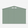 Tuinhuis schuur van gegalvaniseerd plaatstaal 277x191x202 cm Ortisei NATURE Keuze