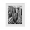 Poster met lijst stedelijk landschap print zwart-wit 40x50cm Variety Grad Verkoop