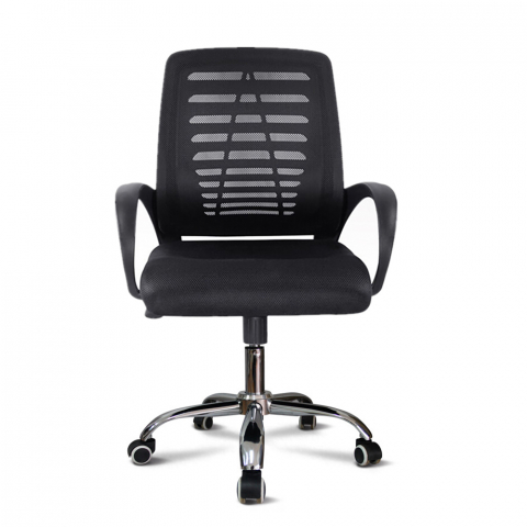Ergonomische draaibare bureaustoel bekleed met ademende stof Opus Aanbieding