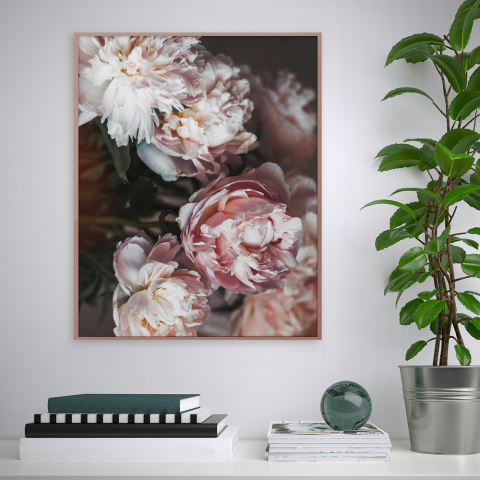 Bloemen thema poster fotolijst bloemen natuur 40x50cm Variety Maua
