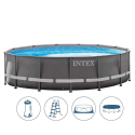Intex 26310 ex 28310 rond bovengronds zwembad met ultra frame 427x107cm Verkoop
