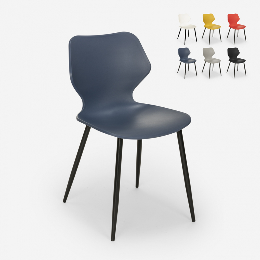 Moderne design stoel van polypropyleen en metaal Ladysmith Moderne design stoel van polypropyleen en metaal Ladysmith