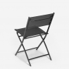 Set van 2 stoelen met vierkante tafel voor tuin opvouwbaar modern design SODA Catalogus