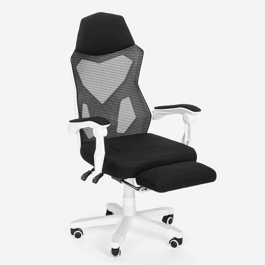 Van toepassing zijn Omzet Verzorgen Gordian Plus ergonomisch Gaming stoel futuristisch ontwerp ademende  rugleuning met voetsteun