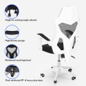 Ergonomische ademende gaming bureaustoel met futuristisch ontwerp Gordian Kortingen