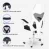 Ergonomische ademende gaming bureaustoel met futuristisch ontwerp Gordian Kortingen