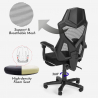 Gordian Plus Dark futuristisch ontwerp stoel ergonomisch en ademend gaming design Kortingen