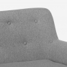 2-zitsbank van stof in modern Scandinavisch design Irvine