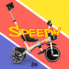 Driewieler Speedy voor kinderen met duwbeugel en opbergmandje Verkoop