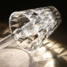 Modern design transparante tafellamp Crystal Korting