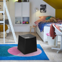 Plastic poef krukje in toetsenbord stijl  ESC Verkoop