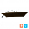 Vervangend doek voor 3,5x3,5 m Copenhagen Brown tuinparasol met UV-bescherming Verkoop