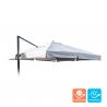 Vervangend doek voor tuinparasol 3x3 m aluminium arm Paradise met volant  Verkoop