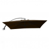 Vervangend doek voor 3,5x3,5 m Copenhagen Brown tuinparasol met UV-bescherming Aanbieding