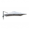 Vervangend doek voor tuinparasol Paradise 3x3 m met aluminium arm zonder volant Aanbieding