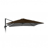Vervangend doek voor 3x3 m tuinparasol met aluminium arm Paradise Brown zonder volant Aanbieding