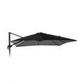 Vervangend doek voor tuinparasol 3x3 m aluminium arm Paradise Noir zonder volant Aanbieding