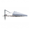 Vervangend doek voor tuinparasol 3x3 m aluminium arm Paradise met volant  Aanbieding