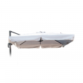 Vervangend doek voor tuinparasol 2,5x2,5 m aluminium arm Paradise met volant  Aanbieding