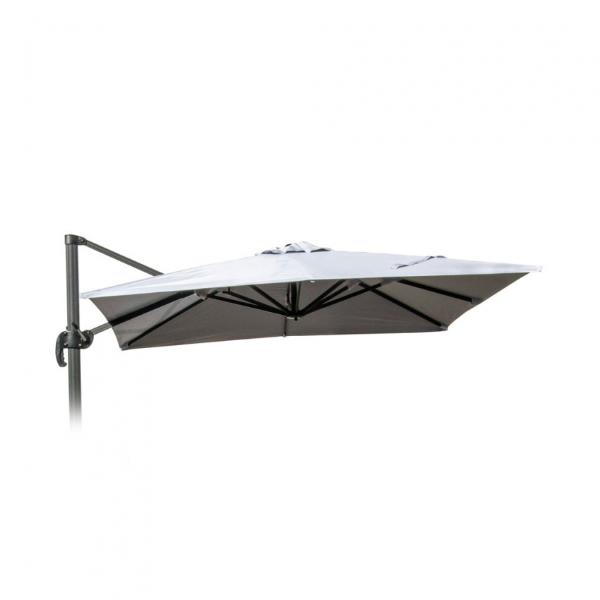 Vervangend doek voor tuinparasol 2,5x2,5 m aluminium arm Paradise zonder volant  Aanbieding
