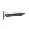 Vervangend doek voor tuinparasol 2,5x2,5 m aluminium arm Paradise zonder volant  Aanbieding