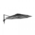Vervangend doek voor achthoekige tuinparasol 3x3 m aluminium arm Paradise Noir Aanbieding